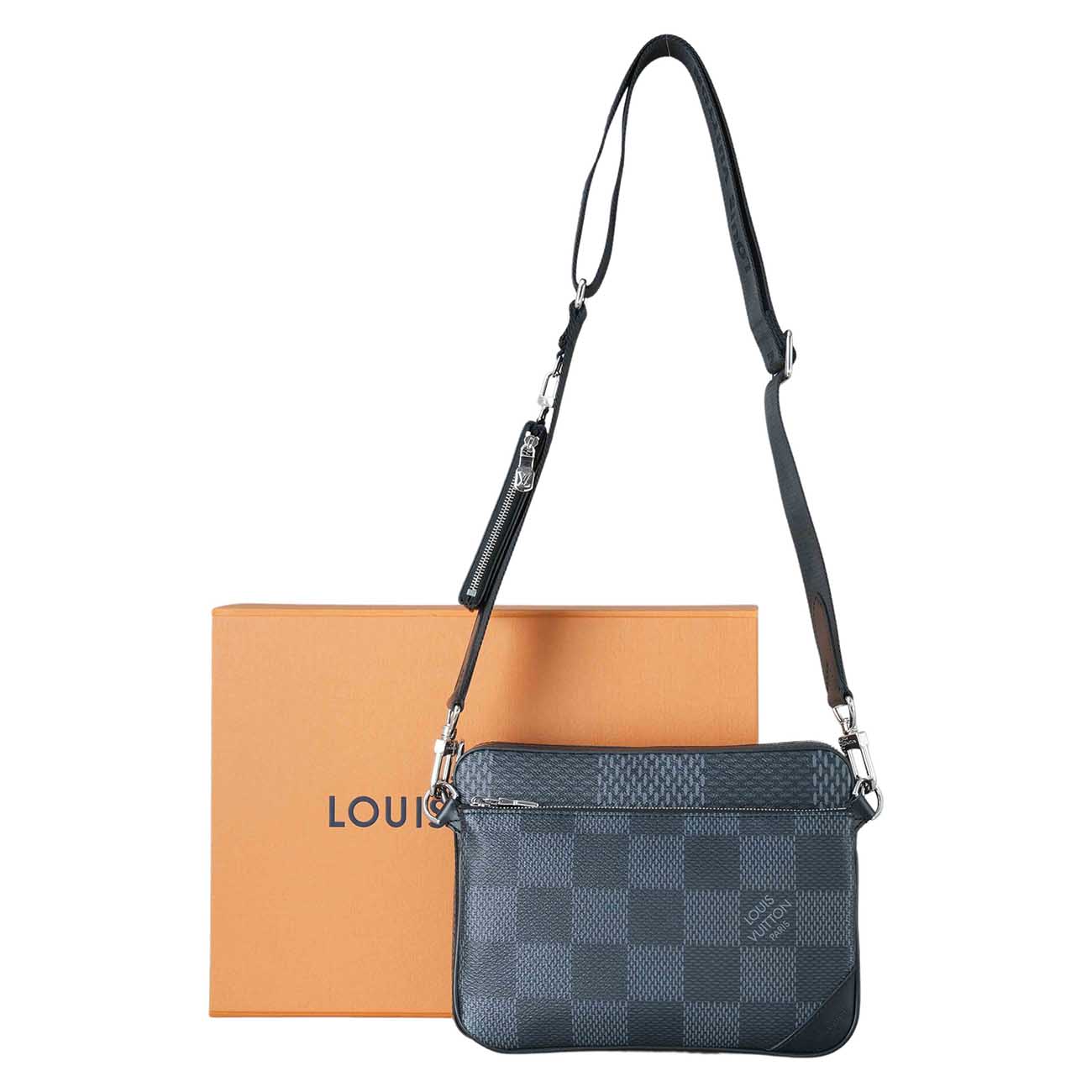 LOUIS VUITTON(USED)루이비통 N50017 다미에 그라피트 트리오 메신저백